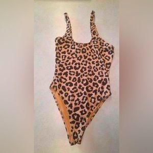 Cute Animal print one piece swimsuit by Pink Lily